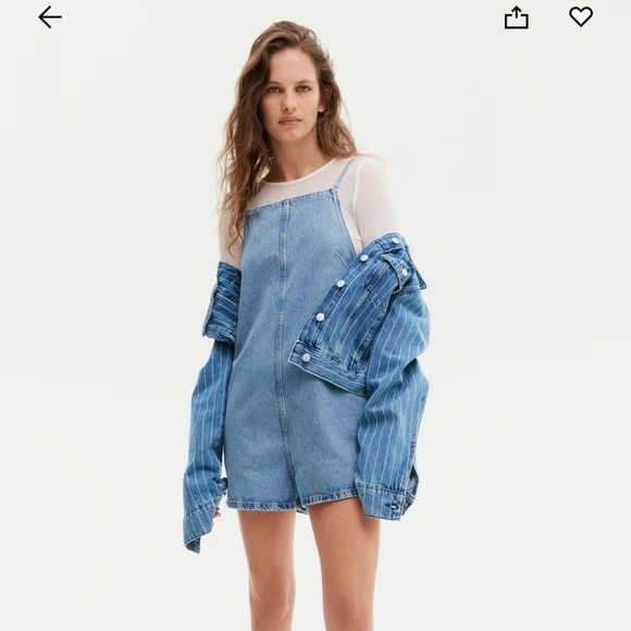 h&m square neck romper - Picture 2 of 5